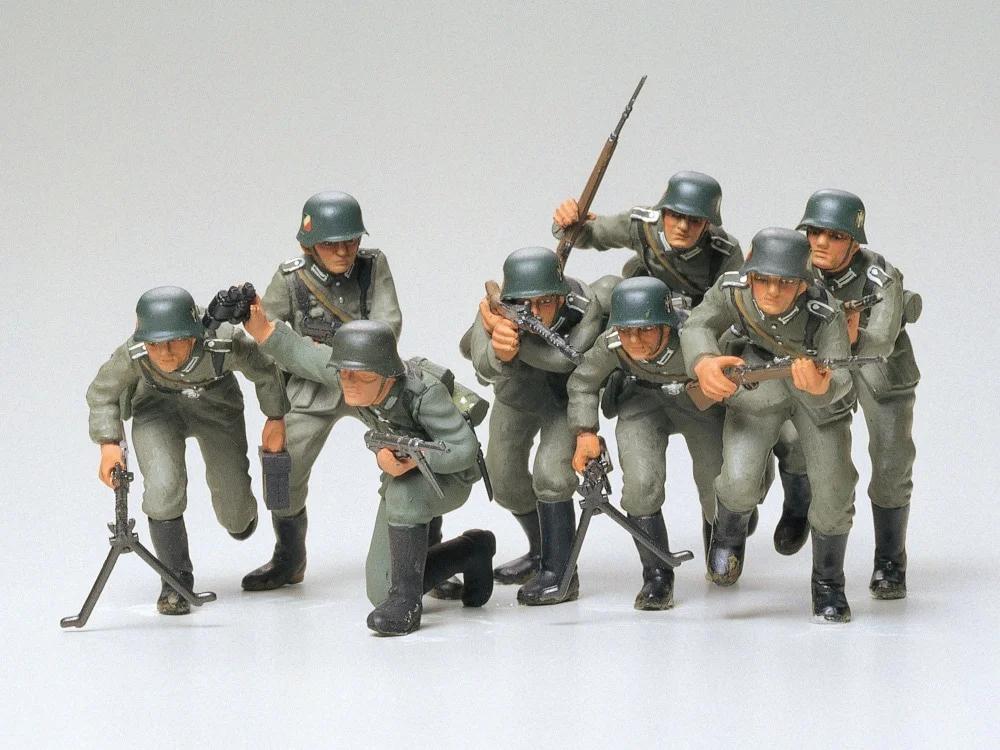 Tamiya 1/35 German Assault Troops Model Kit — official product photo 1