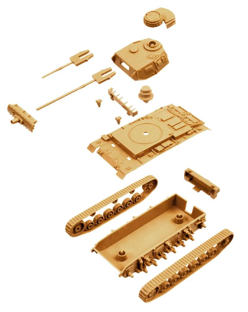 Italeri 1/72 Pzkpfw III Ausf J Model Kit — official product photo 4