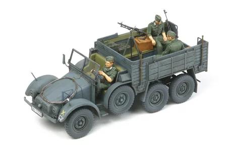 Tamiya Ger 6x4 Truck Krupp Protze 35 Model Kit — box art