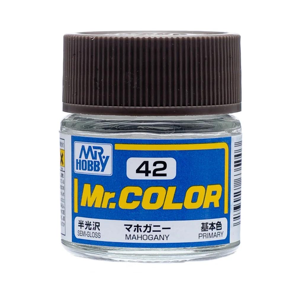 Mr. Hobby Mr. Color Mahogany (C42) 10 ml — official product photo 1
