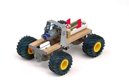 Tamiya 4wd Chassis Model Kit — box art