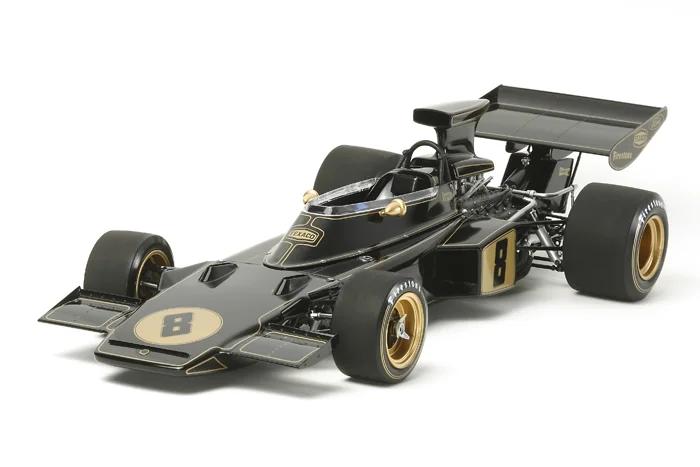 Tamiya 1/12 Team Lotus 72d 72 Model Kit — box art