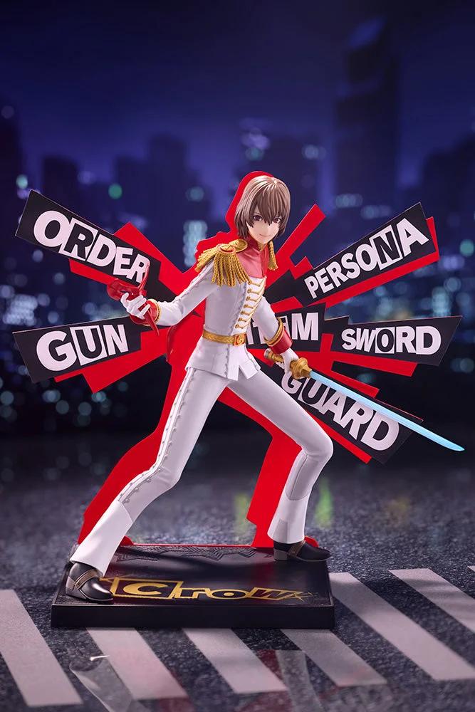 Kotobukiya Crow Persona5 The Royal OSHI WORKS Figure — official product photo 1