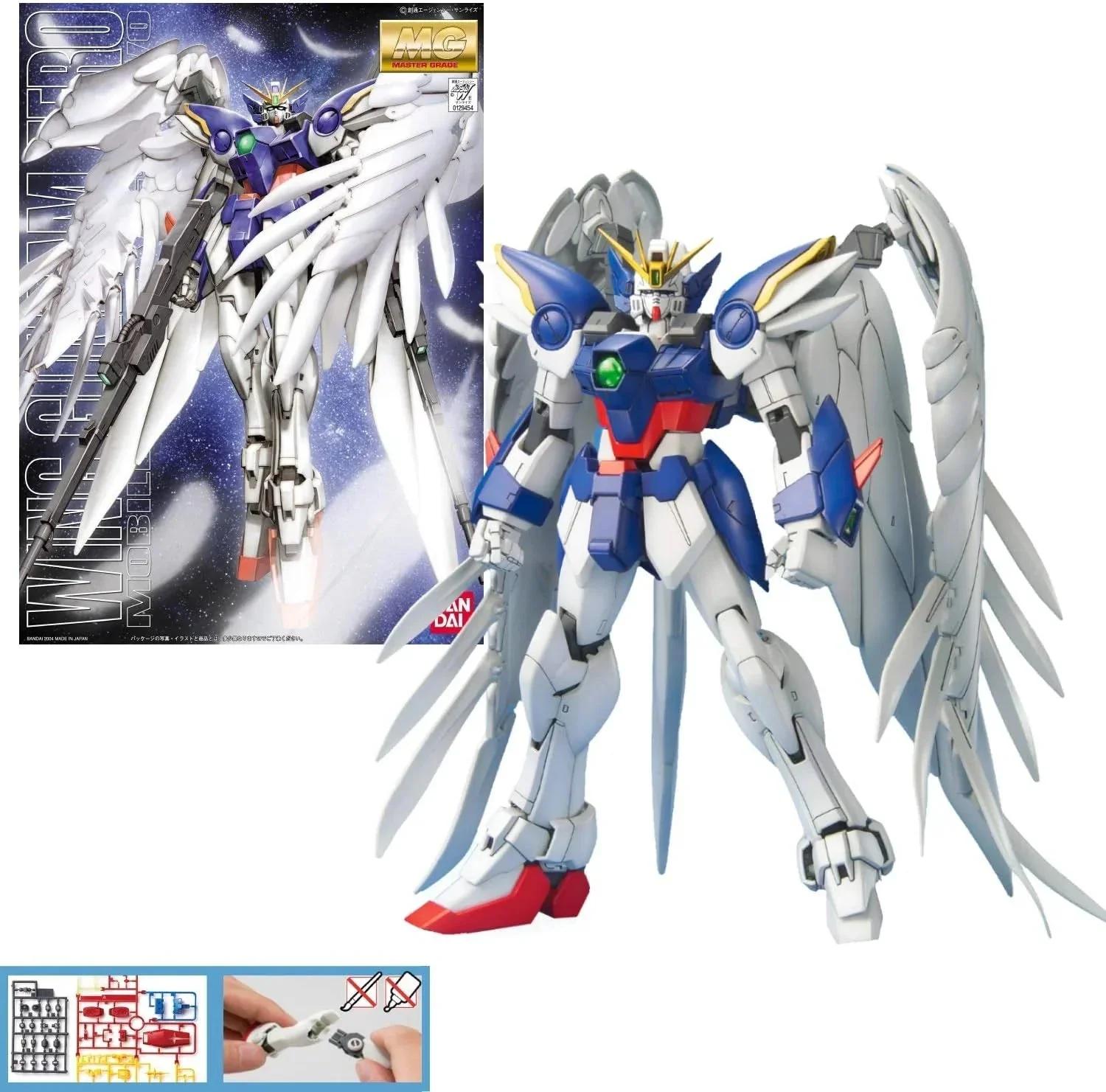Bandai 1/100 MG Wing Zero Custom EW Model Kit — official product photo 5