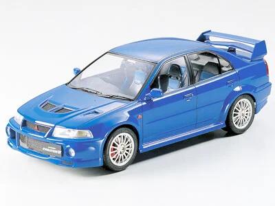 Tamiya 1/24 Mitsubishi Lancer Evo Vi Model Kit — box art