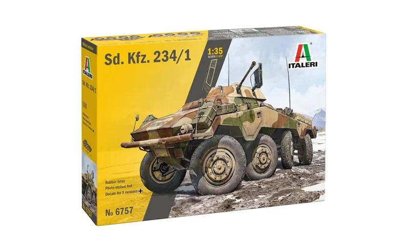 Italeri 1/35 SD Kfz 234 1 Model Kit — official product photo 1