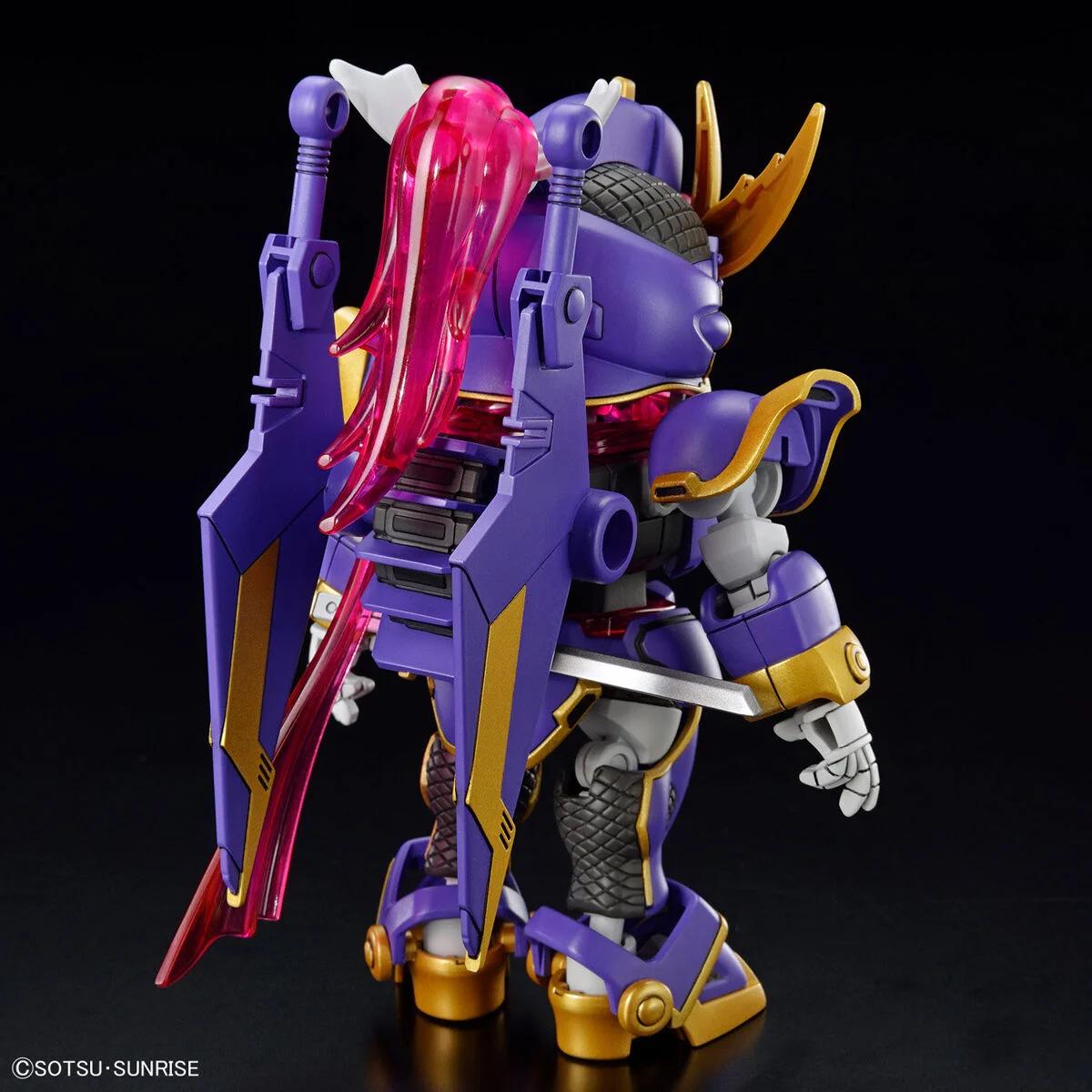 Bandai SD Cross Silouette-kunoichi KAI Model Kit — official product photo 2