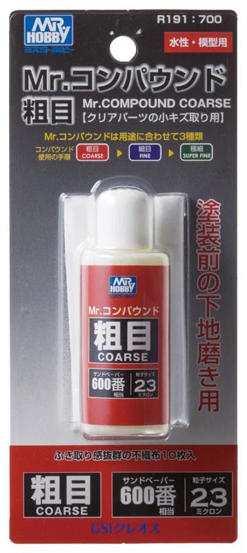 Mr. Hobby Mr. Compound Coarse (R191) 25 ml — official product photo 1