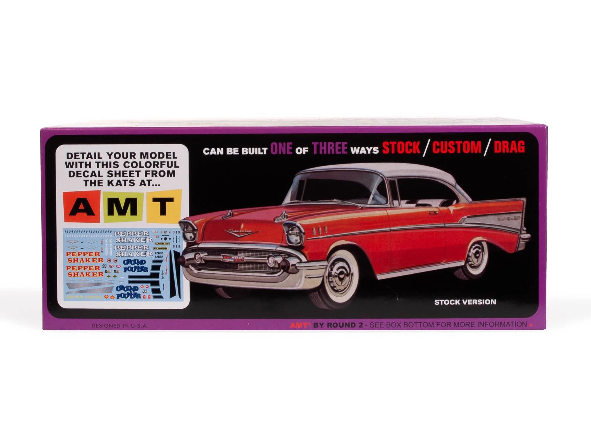 AMT 1/25 57 Chevy Bel Air Pepper Shaker Model Kit — official product photo 3