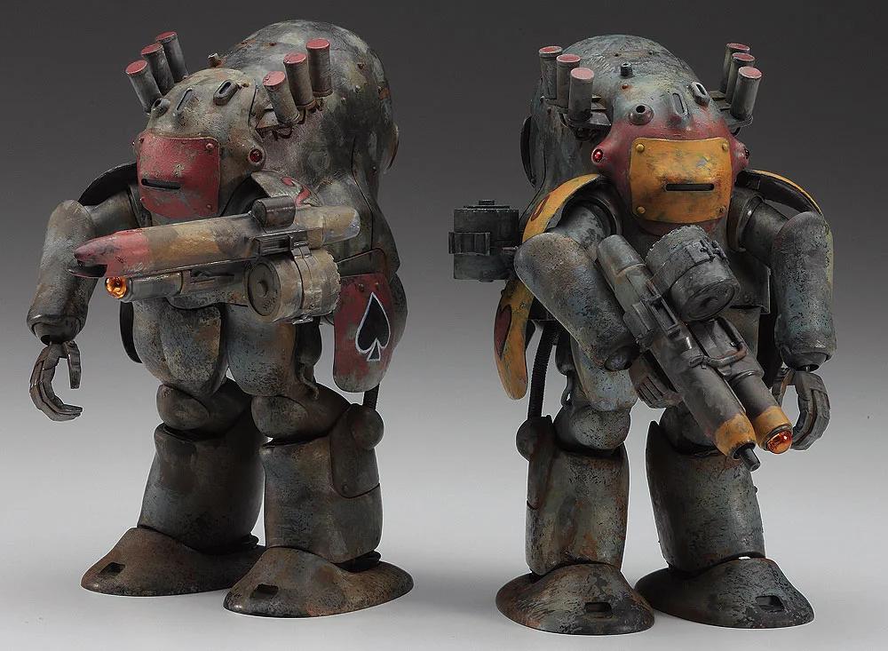 Hasegawa 1/20 Mk44 Ammoknights 2pcs Model Kit — official product photo 1