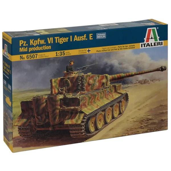 Italeri 1/35 Pzkpfw Vi Tiger I Ausf E Model Kit — box art