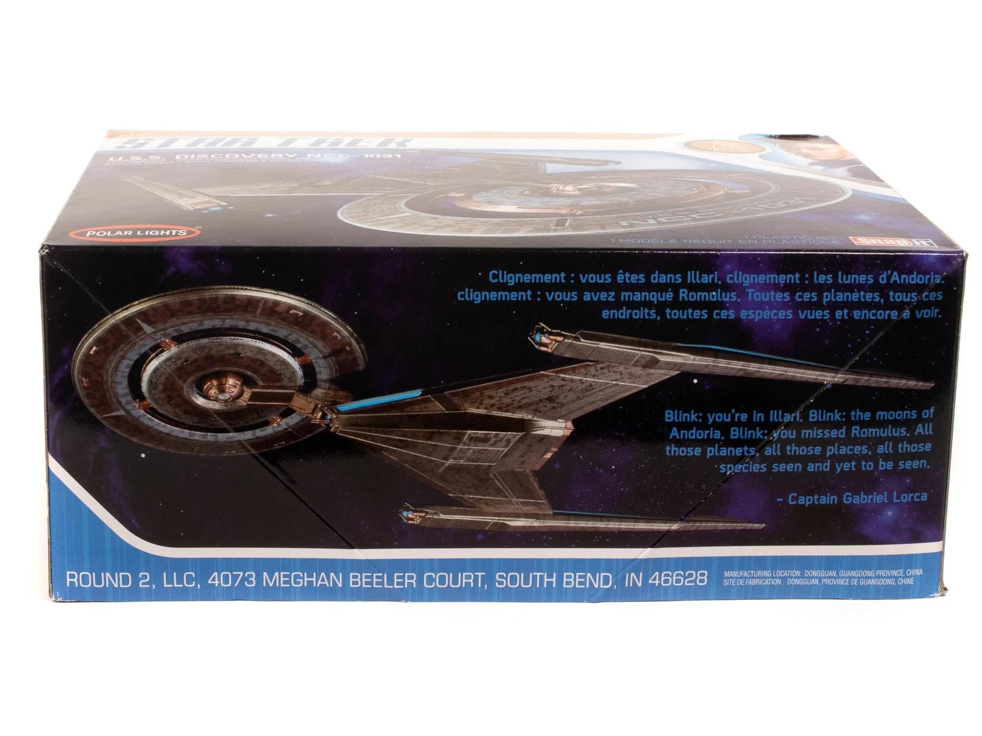 Polar Lights 1/2500 NCC-1031 Star Trek Uss Discovery Model Kit — official product photo 3