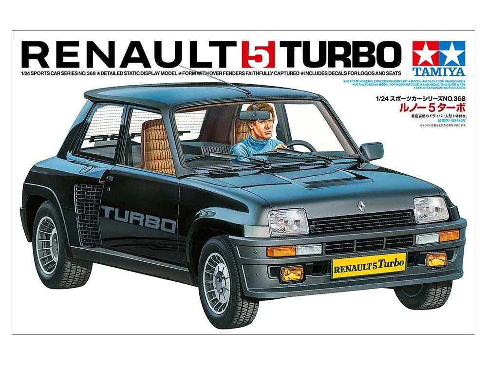 Tamiya 1/24 Renault 5 Turbo Model Kit — official product photo 1