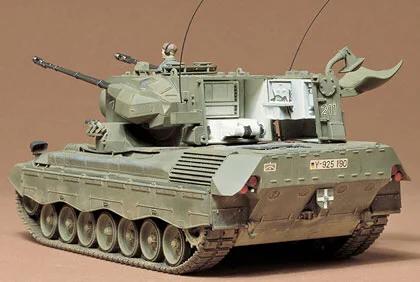 Tamiya 1/35 Gepard Flakpanzer Model Kit — box art