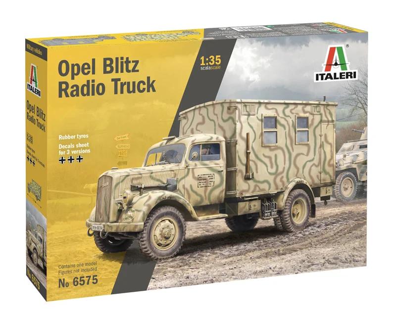 Italeri 1/35 Opel Blitz Radio Truck Model Kit — official product photo 2