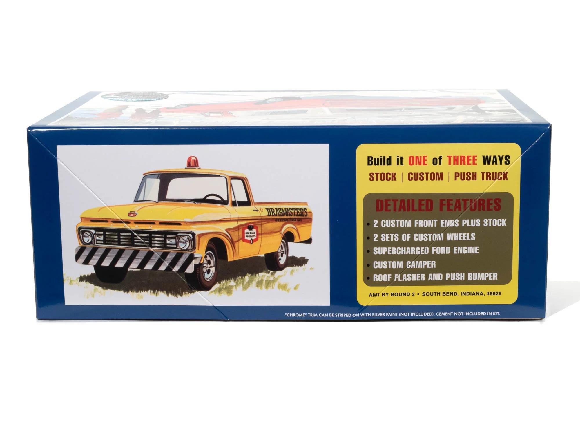 AMT 1/25 F-100 63 Ford Camper Pickup Model Kit — official product photo 5