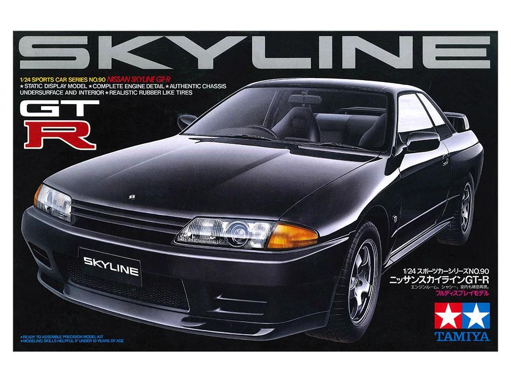 Tamiya 1/24 Nissan Skyline Gtr Model Kit — official product photo 1