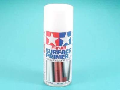 Tamiya Surface Primer Fine White 6 12 50