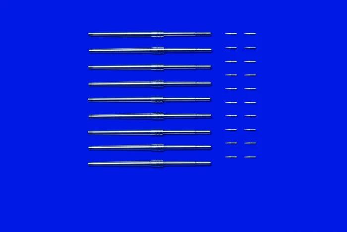 Tamiya Metal 46cm Gun Barrels Projt Model Kit — box art