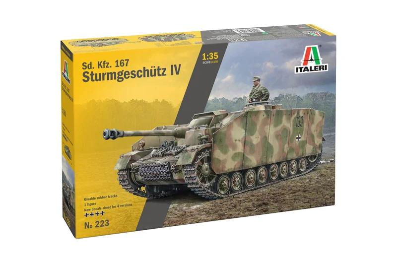 Italeri 1/35 Sturmgeschutz 4 Model Kit — official product photo 2