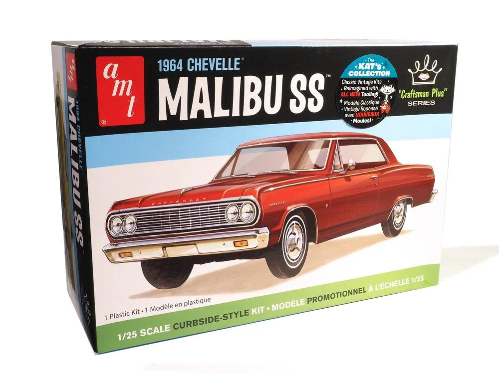 AMT 1/25 1964 Chevrolet Malibu SS Craftsman — official product photo 1
