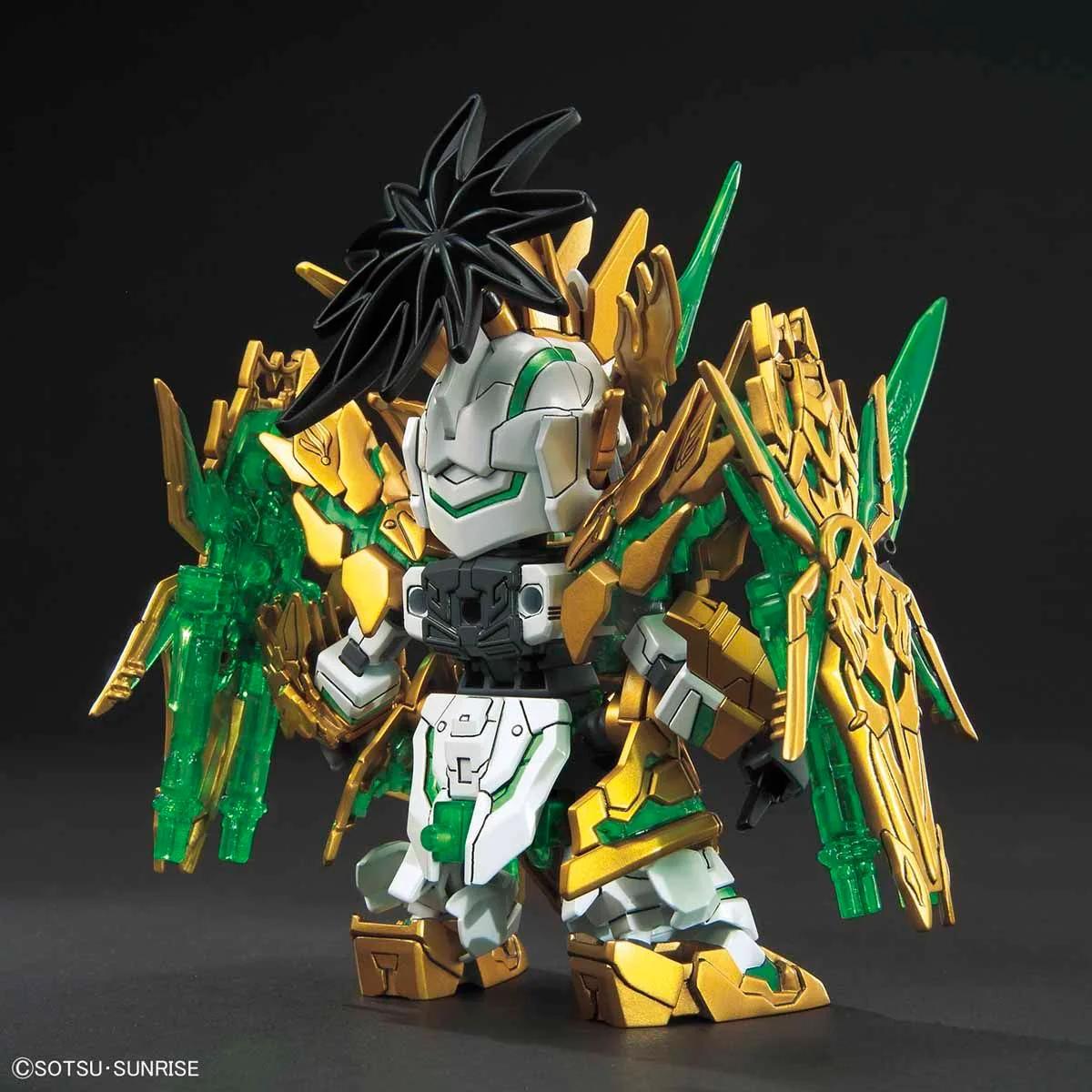 Bandai SD Long Xian Liu Bei Unicorn Model Kit — official product photo 2
