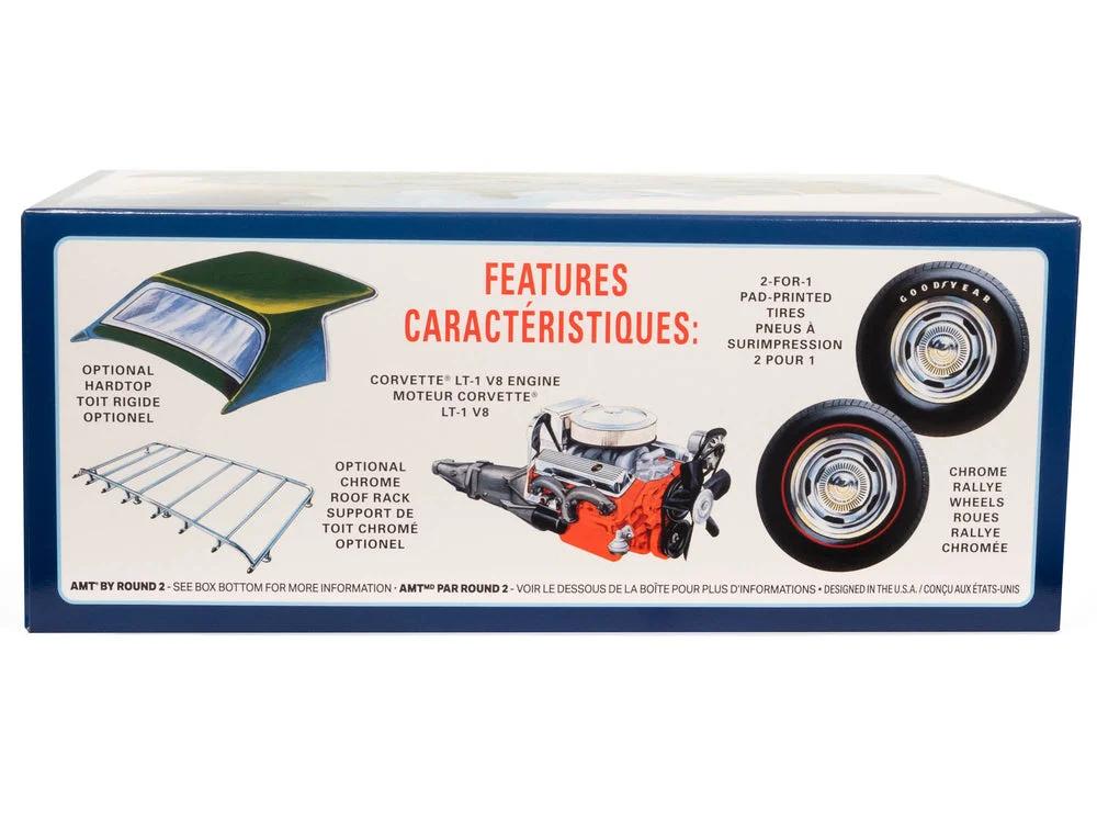 AMT 1/25 72 Chevy Corvette Roadster Model Kit — official product photo 2