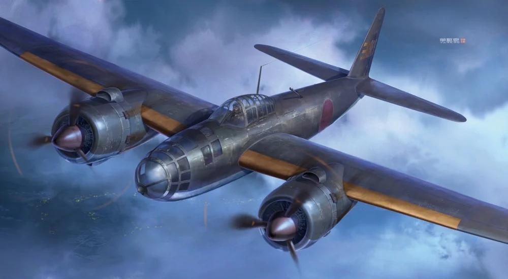 Hasegawa 1/72 P1y1-s P1y2 Ginga 11 16 Nf Model Kit — box art