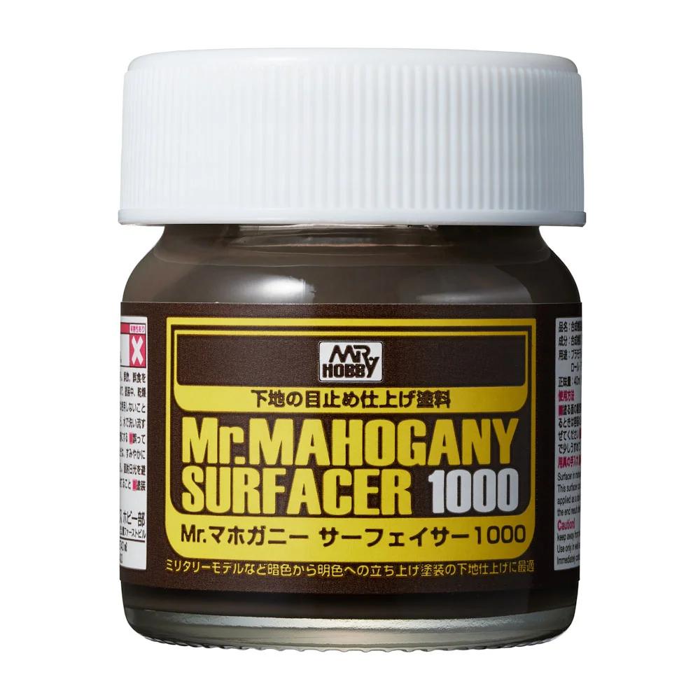 Mr. Hobby Mr. Mahogany Surfacer 1000 (SF290) 40 ml — official product photo 1