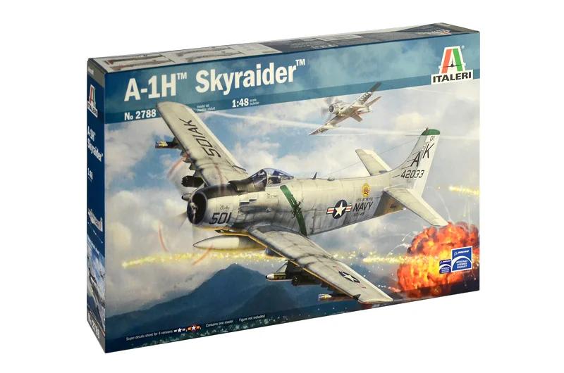 Italeri 1/48 A-1H Skyraider Model Kit — official product photo 2