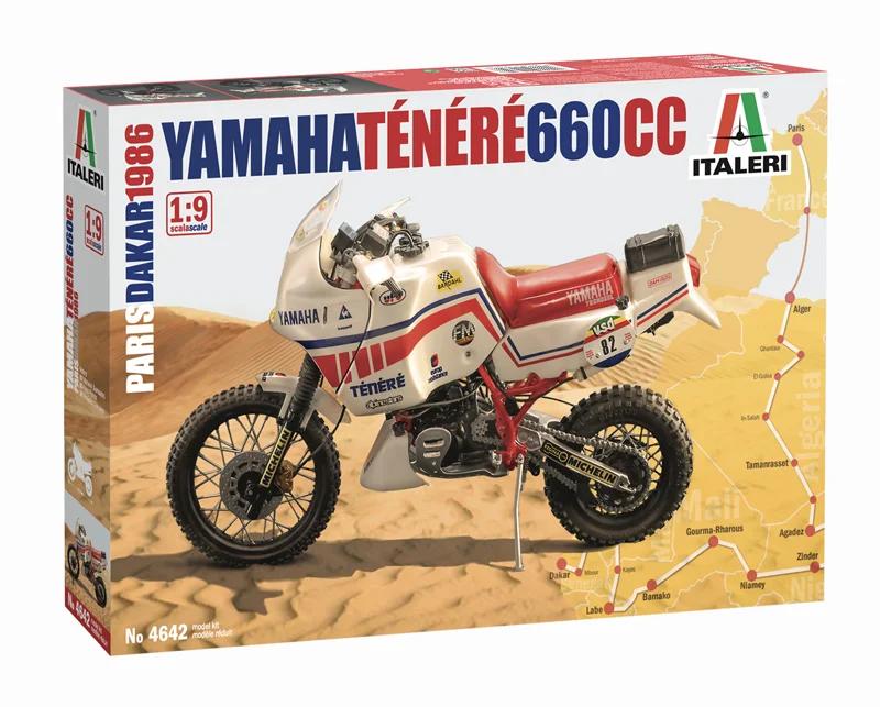 Italeri Yamaha Tenere 660 Cc 1986 1 9 Model Kit — official product photo 2