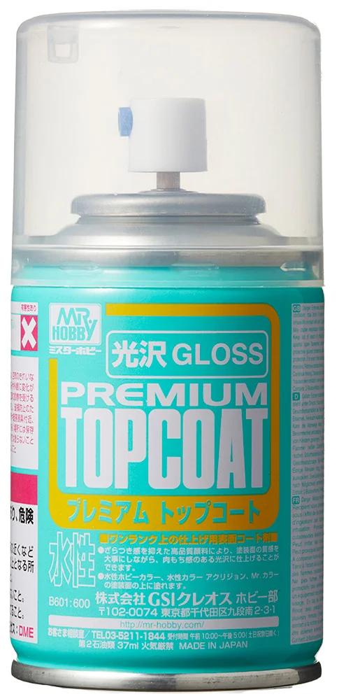 Mr. Hobby Mr. Premium Top Coat Gloss (B601) 86 ml — official product photo 1
