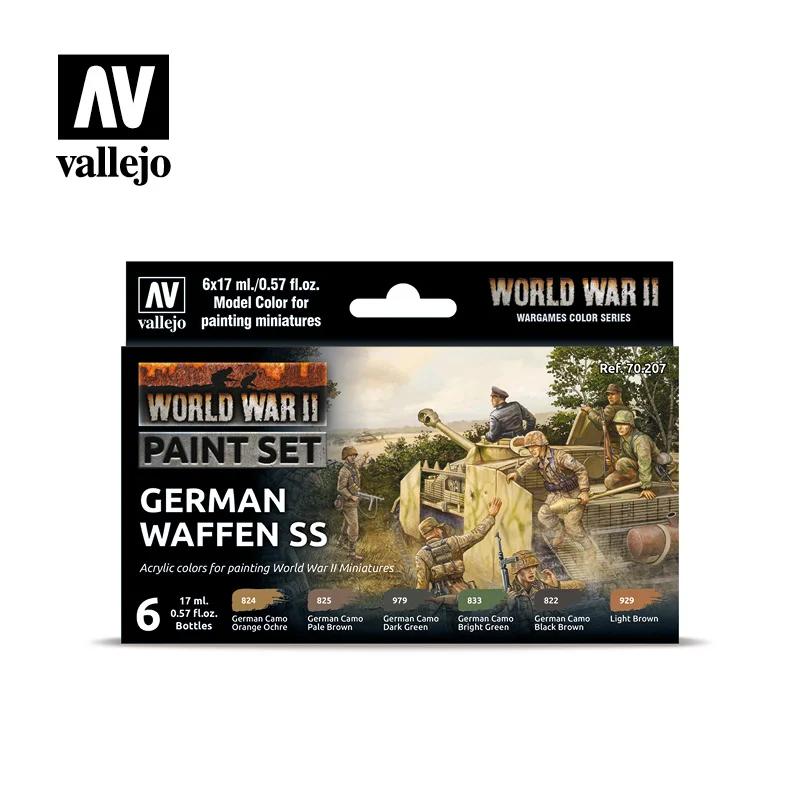 Vallejo Color Ww2 Waffen Ss Set 6 — product photo
