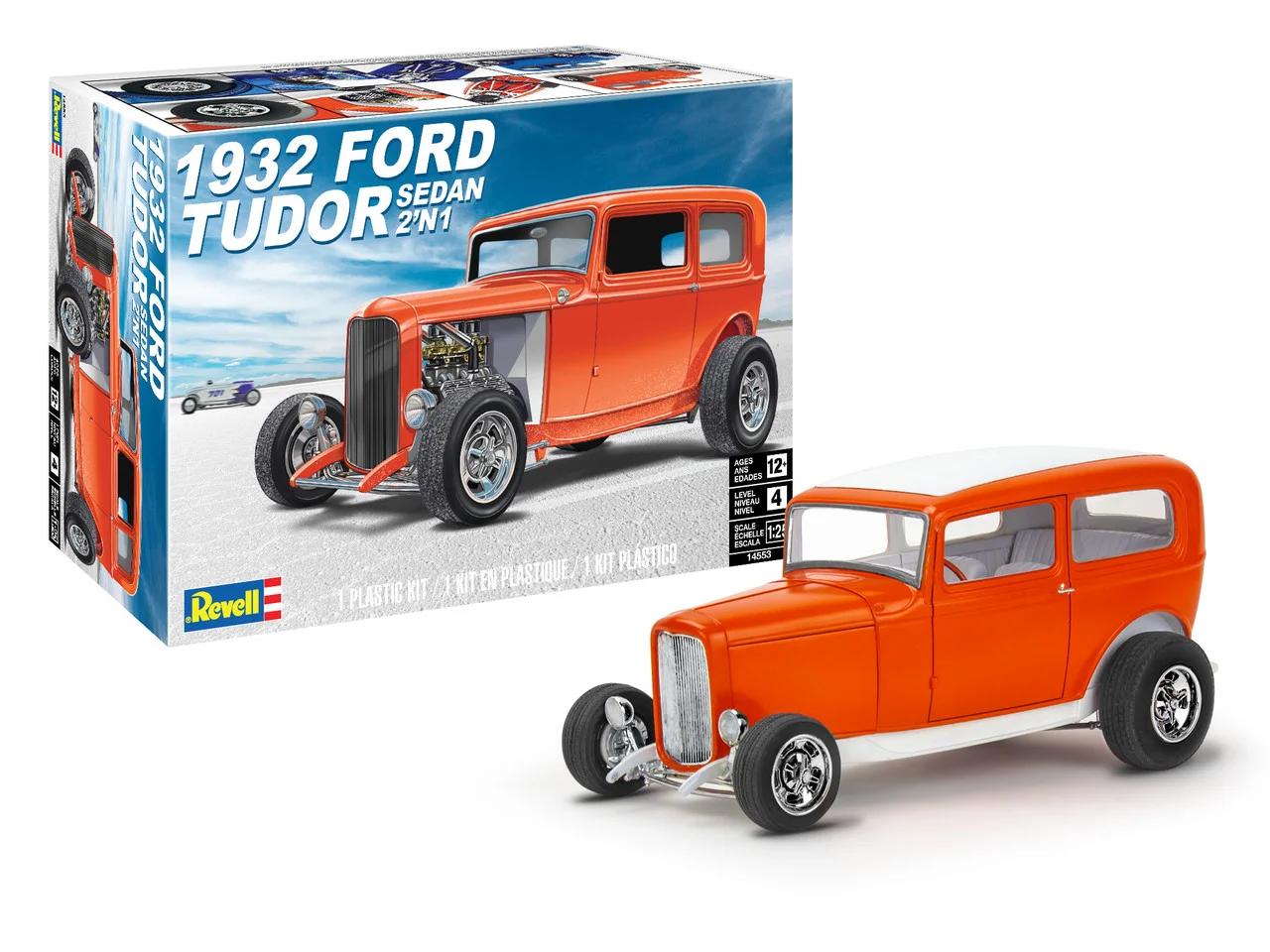 Revell 1/25 1932 Ford Tudor Sedan2n1 Model Kit — box art