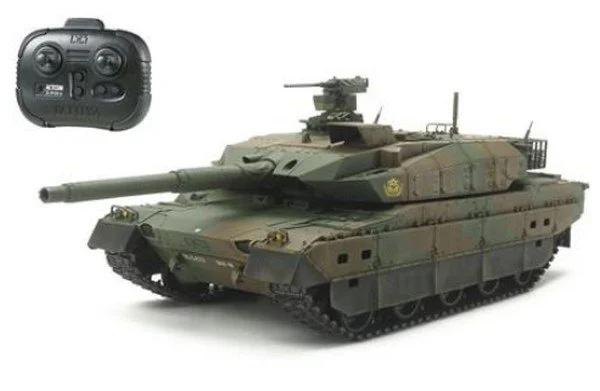 Tamiya 1/35 Jgsdf 10 Tank R C Model Kit — box art