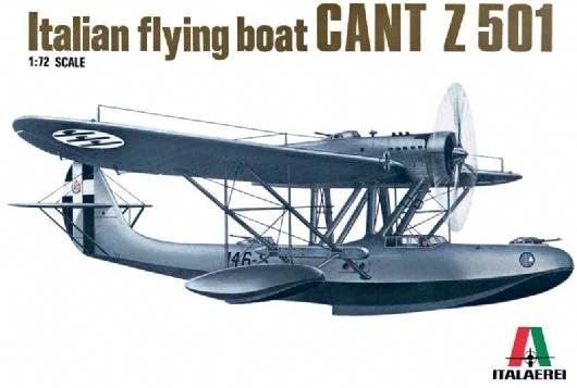 Italeri 1/72 Cant-z 501 Model Kit — box art