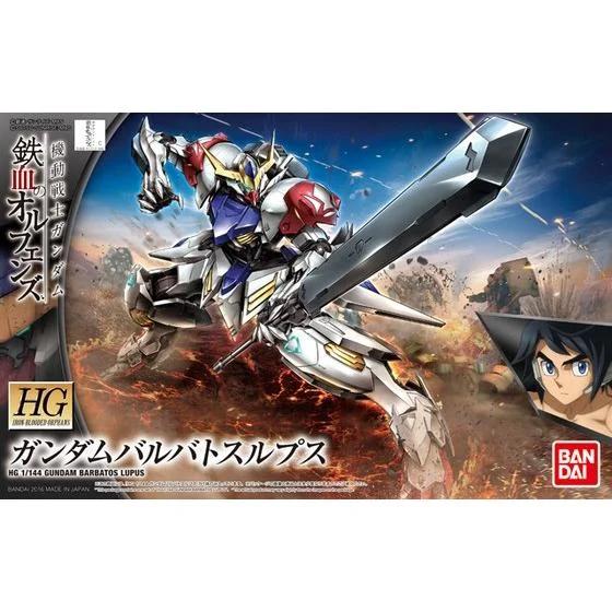 Bandai 1/1448 HG Barbatos Lupus IBO Model Kit — official product photo 1