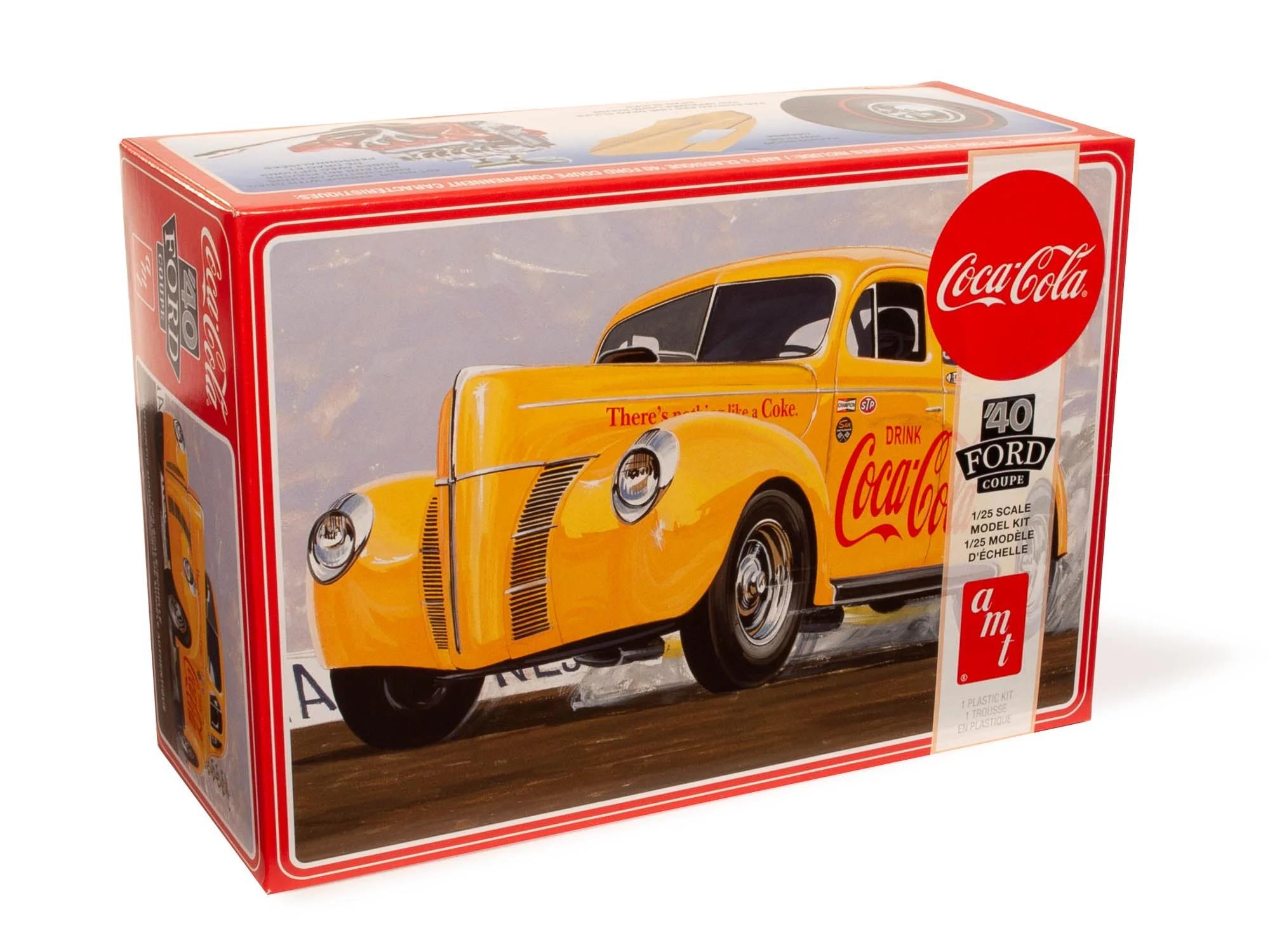 AMT 1/25 40 Ford Coupe Coca-cola Model Kit — official product photo 1