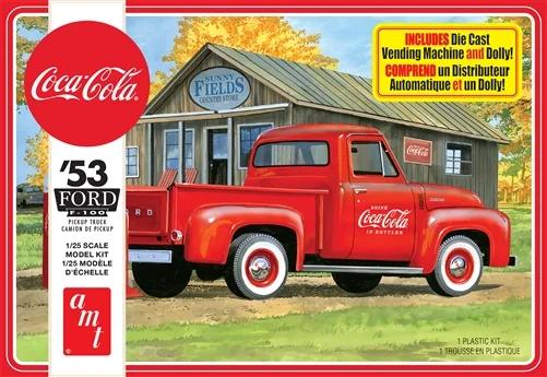 AMT 1/25 1953 Ford Pickup Coca-Cola — box art