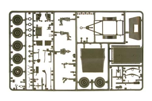 Italeri 1/35 Willys MB Jeep with Trailer — official product photo 3
