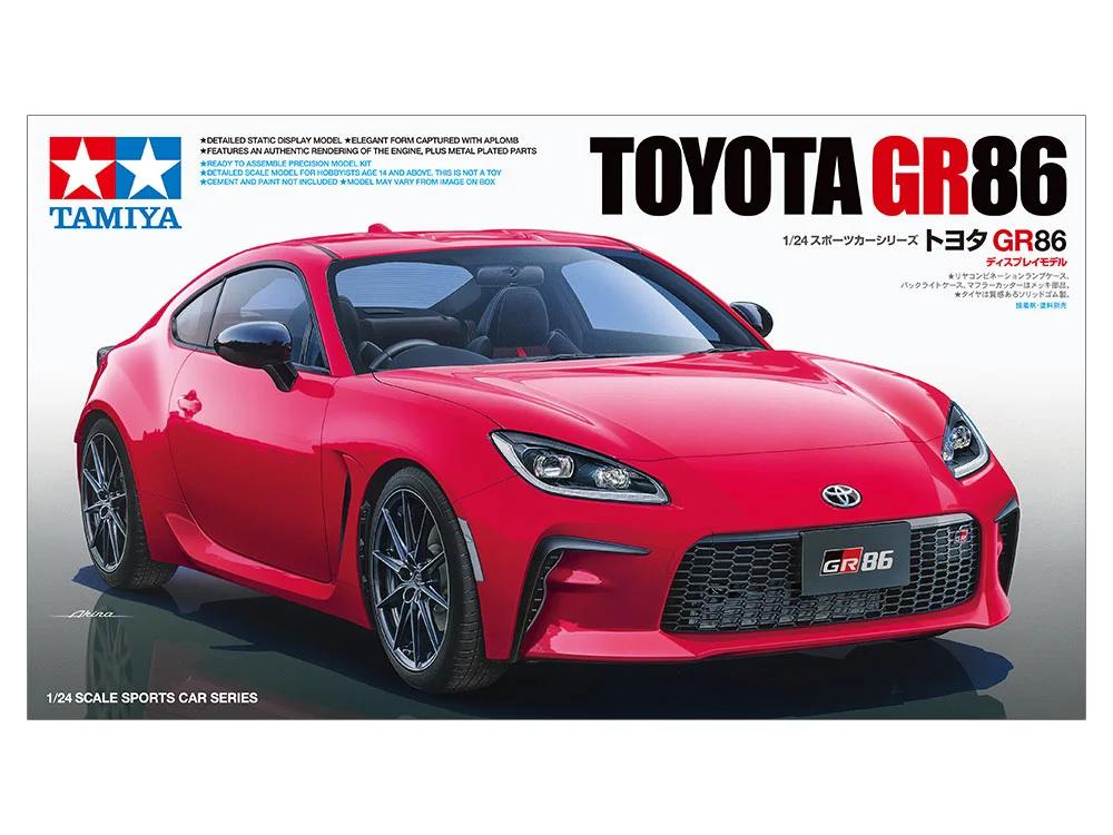 Tamiya 1/24 Toyota Gr 86 Model Kit — official product photo 1