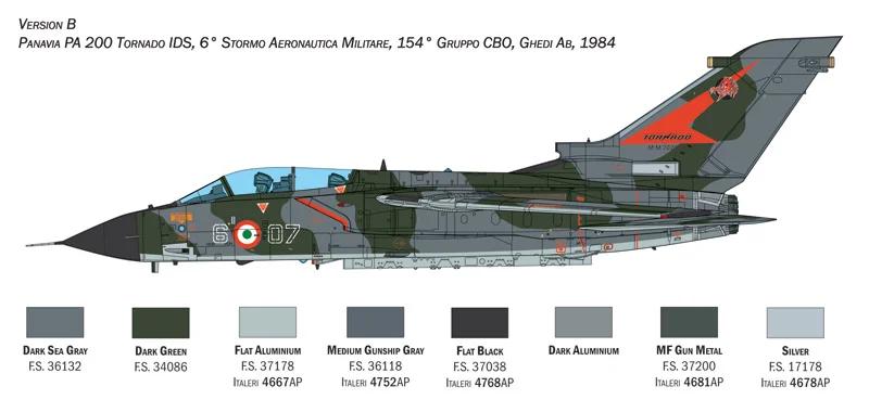 Italeri 1/32 Tornado Ids Model Kit — official product photo 6