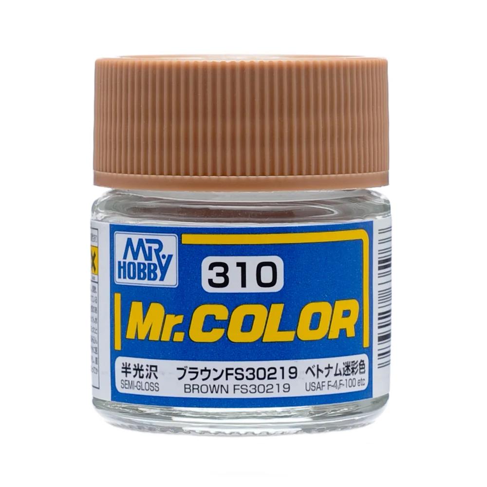 Mr. Hobby Mr. Color Brown FS30219 (C310) 10 ml — official product photo 1