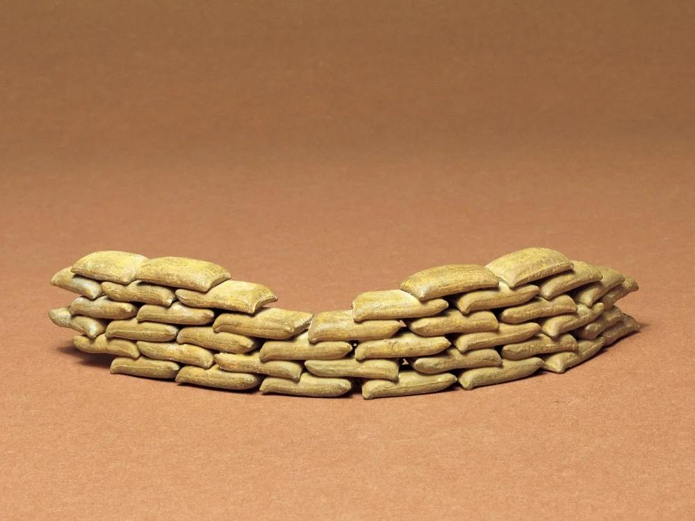 Tamiya 1/35 Sand Bag Set Model Kit — official product photo 1