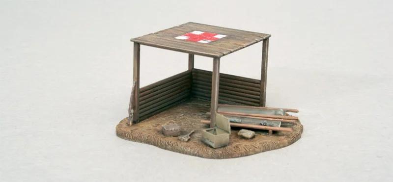 Italeri 1/72 WWII Battlefield Bldgs Model Kit — official product photo 5