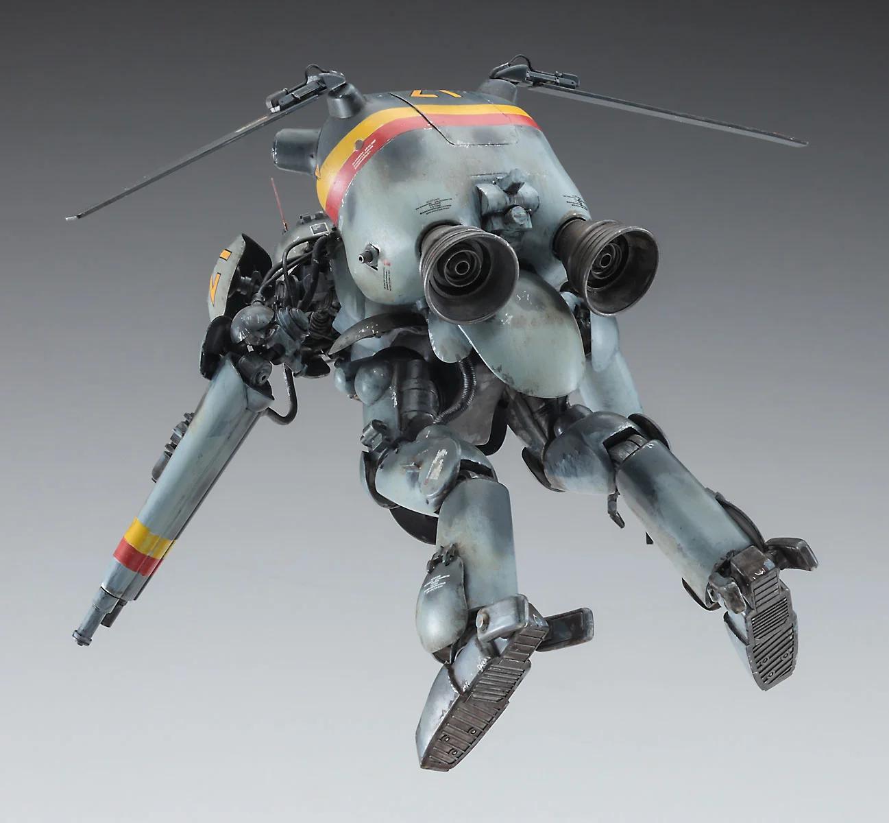 Hasegawa 1/20 Humanoid Interceptor Schwarzer Hund Model Kit — official product photo 3