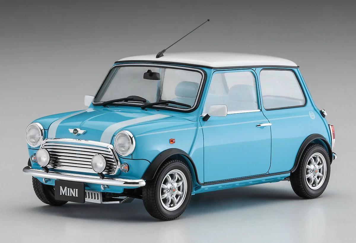 Hasegawa 1/24 Mini Cooper Heritage 1997 Model Kit — box art