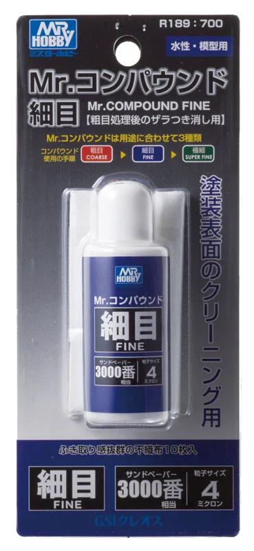 Mr. Hobby Mr. Compound Fine (R189) 25 ml — official product photo 1