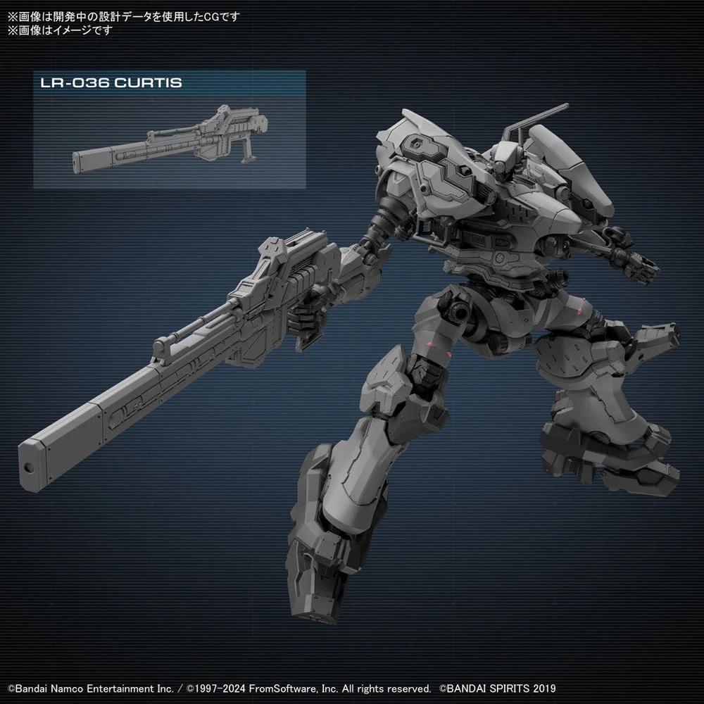 Bandai 1/144 30MM CC-2000 Rad Orbiter Fires Rubicn Model Kit — official product photo 4