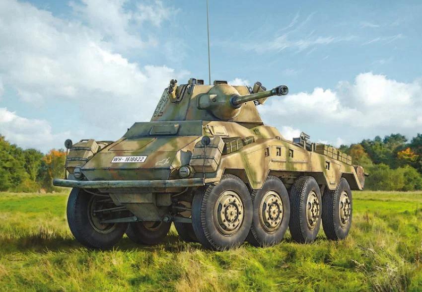 Italeri 1/35 SD Kfz 234 2 Puma Model Kit — box art